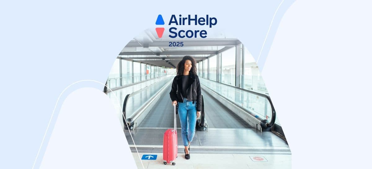 AirHelp Score 2025: hvordan rangerede vi lufthavnene?